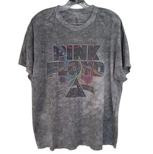 Pink Floyd Dark Side of The Moon American Tour Band Tee 2017 Remake Size Large